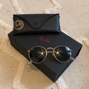 Ray Ban round metal classic sunglasses